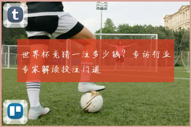 世界杯竞猜一注多少钱?专访行业专家解读投注门道